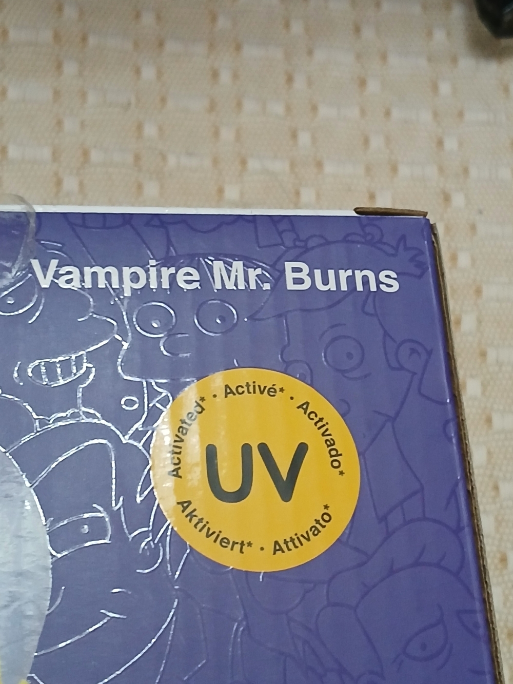 The Simspons - Deluxe Vampire Mr Burns Action Figure In Coffin. New NIB - Picture 8 of 10